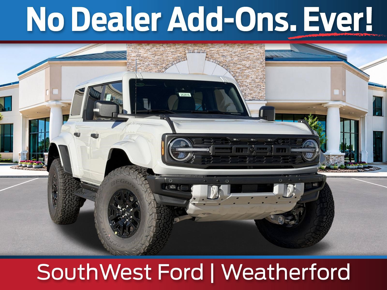 New 2026 Ford Bronco Raptor