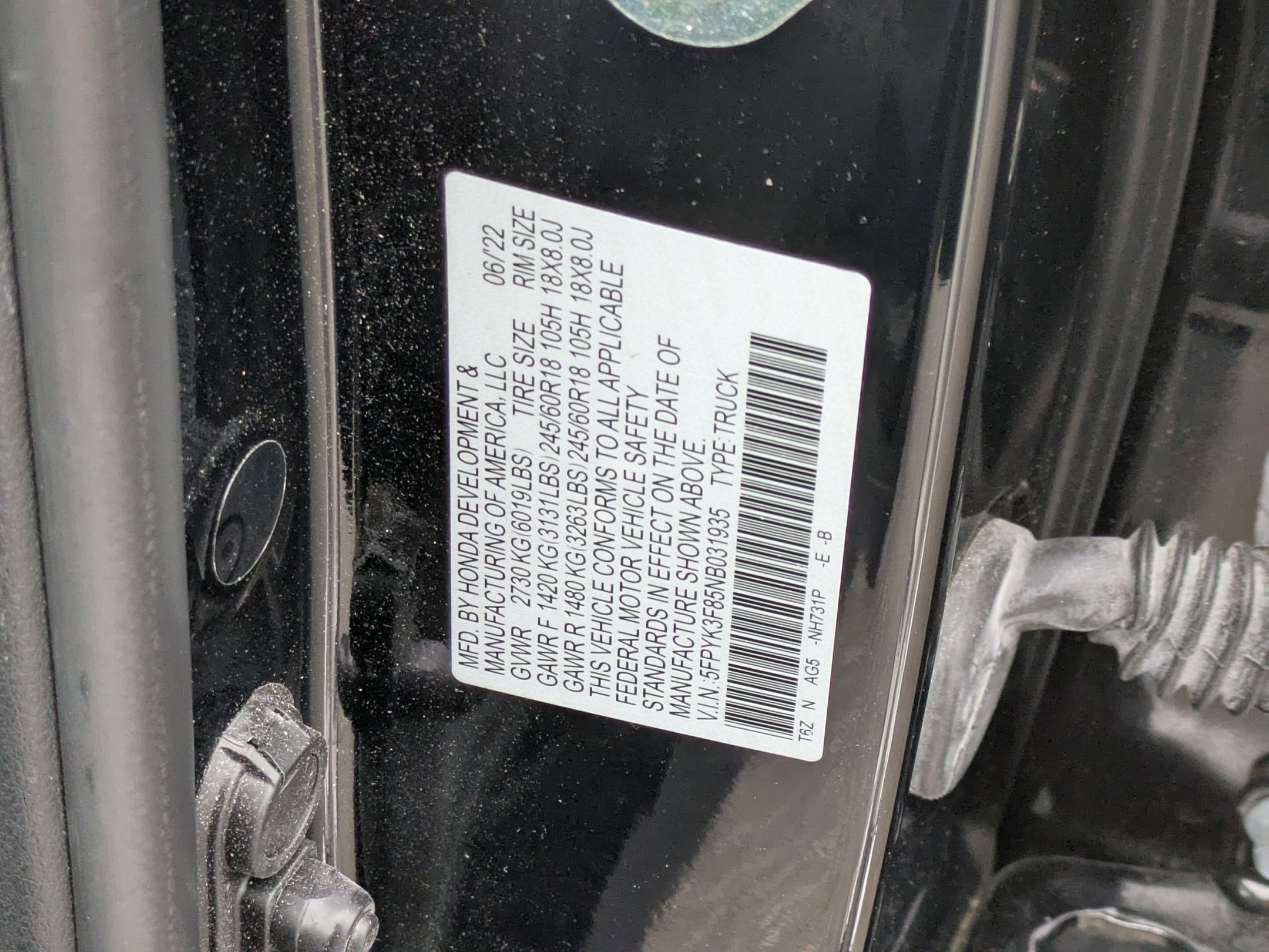 Used 2022 Honda Ridgeline Black Edition image 29
