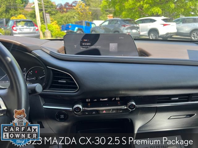 Used 2023 MAZDA CX-30 AWD 2.5 S w/ Premium Package image 17