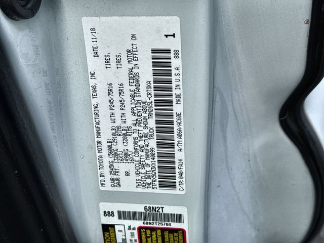 Used 2019 Toyota Tacoma SR RWD image 26