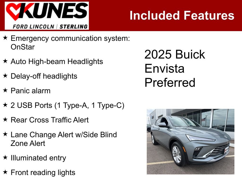 Used 2025 Buick Envista Preferred image 3