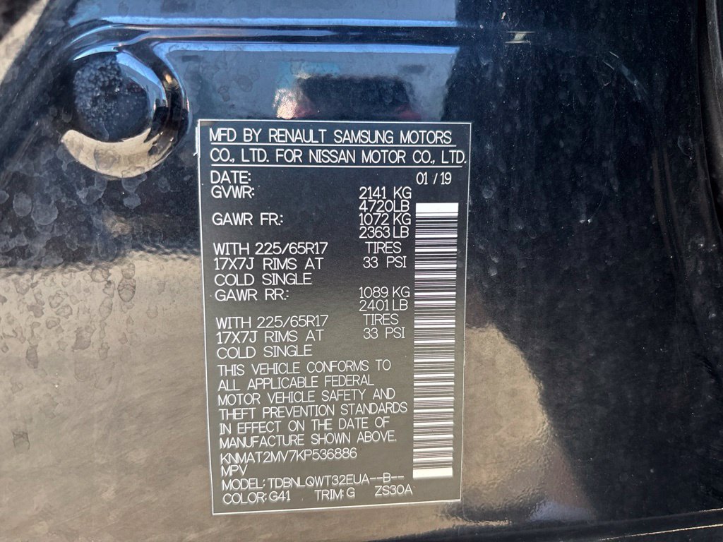 Used 2019 Nissan Rogue SV AWD/4WD image 11