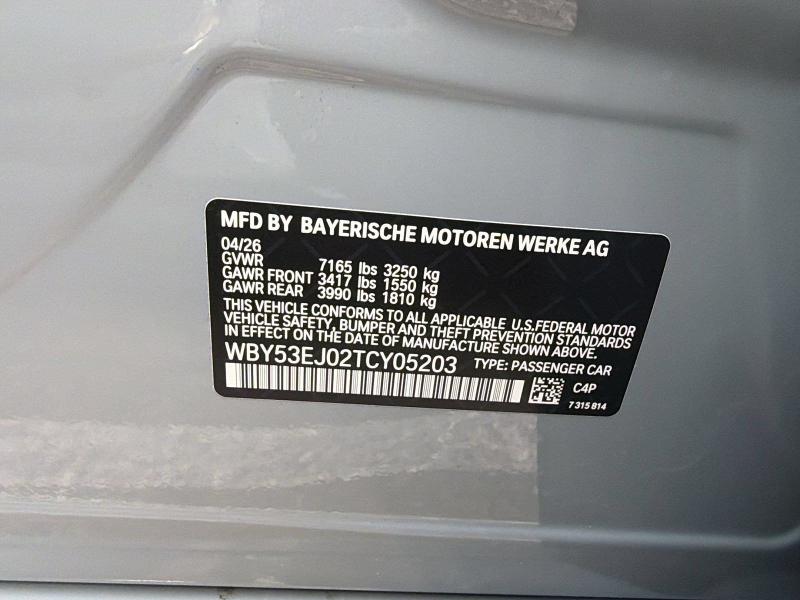 New 2026 BMW i7 xDrive60 AWD/4WD image 16