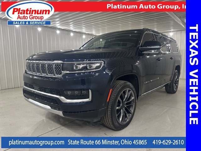 Used 2023 Jeep Grand Wagoneer L Series III w/ Rear Seat Video Group 1 image 1