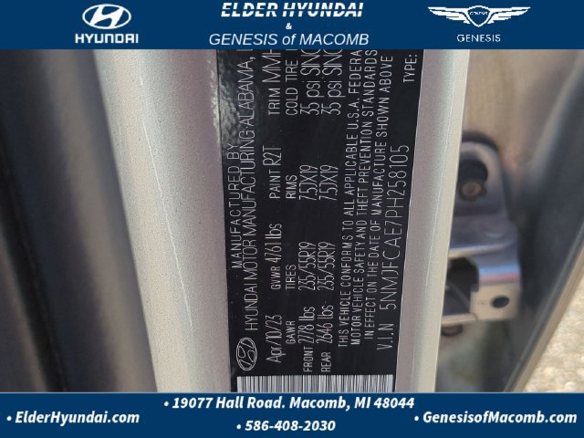 Certified 2023 Hyundai Tucson SEL w/ Convenience Package AWD/4WD image 22