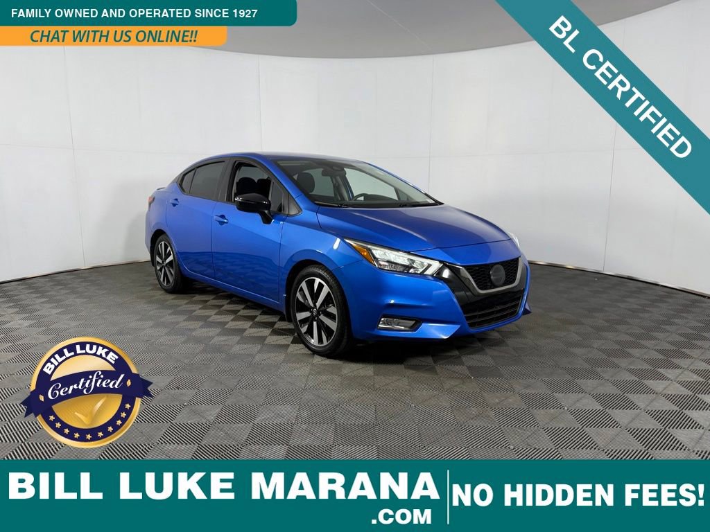 Used 2021 Nissan Versa SR w/ Trunk Package FWD image 1