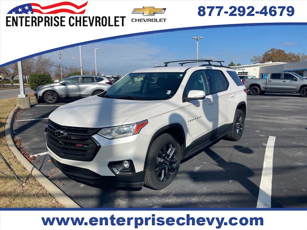 Used 2021 Chevrolet Traverse RS w/ LPO, 'HIT The Road' Package image 1