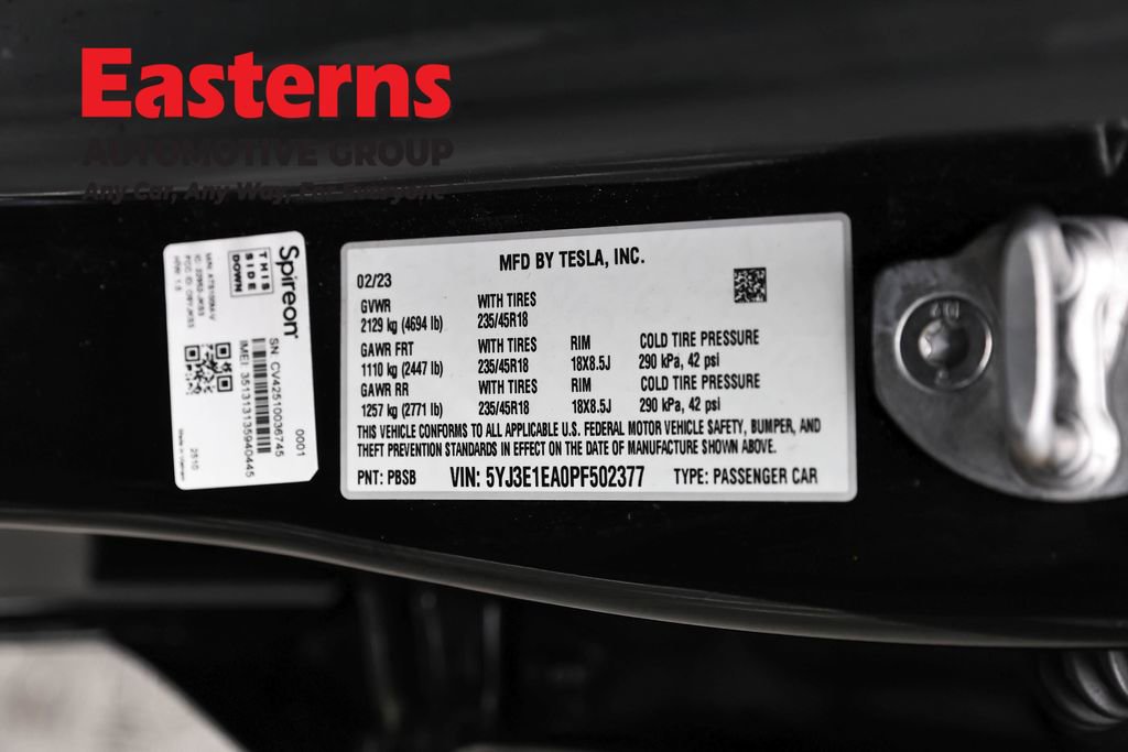 Used 2023 Tesla Model 3 Standard Range RWD image 32