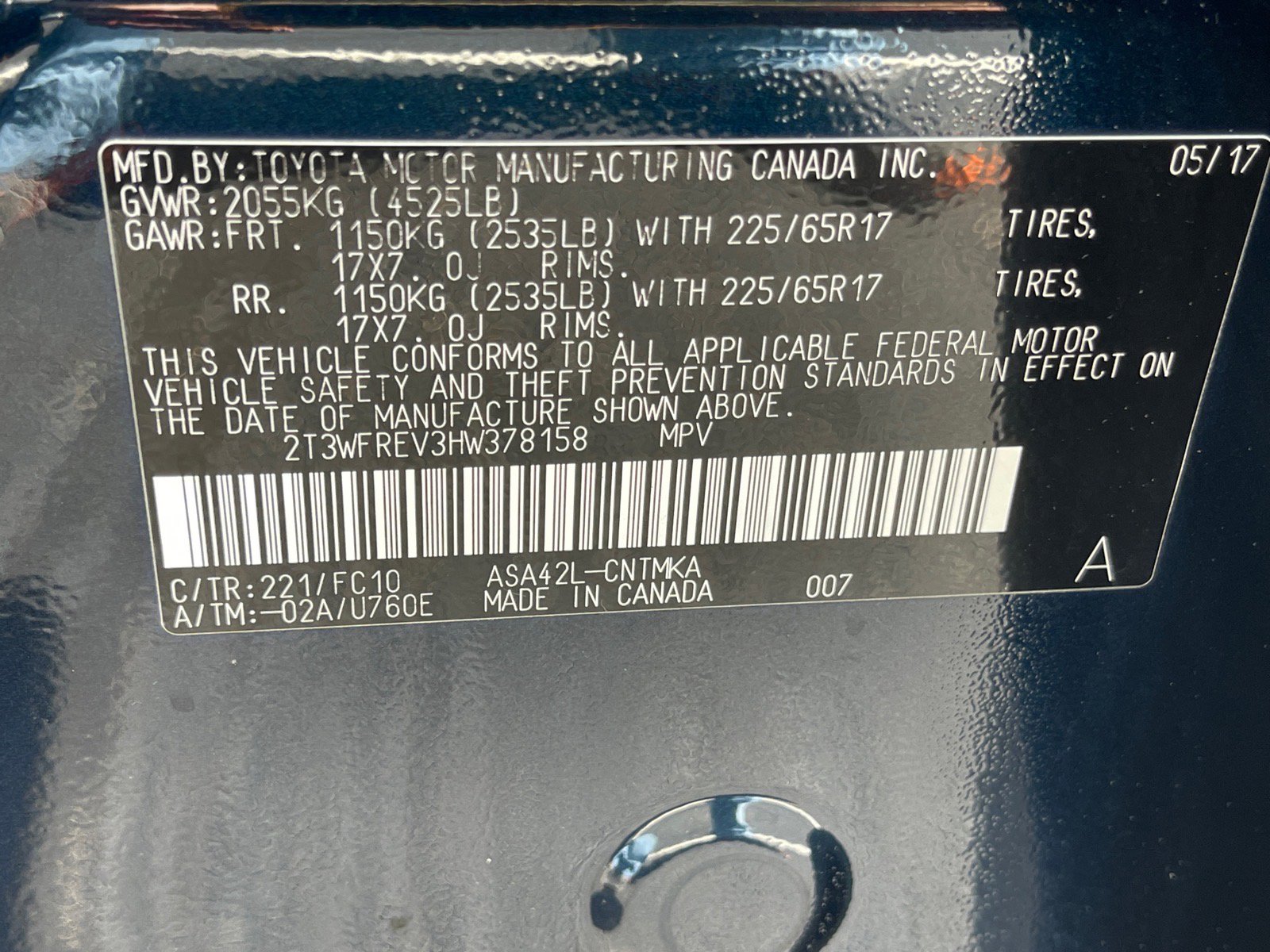 Used 2017 Toyota RAV4 XLE w/ Plus Special Value Package FWD image 11