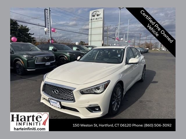 Certified 2022 INFINITI Q50 Luxe w/ Cargo Package image 1