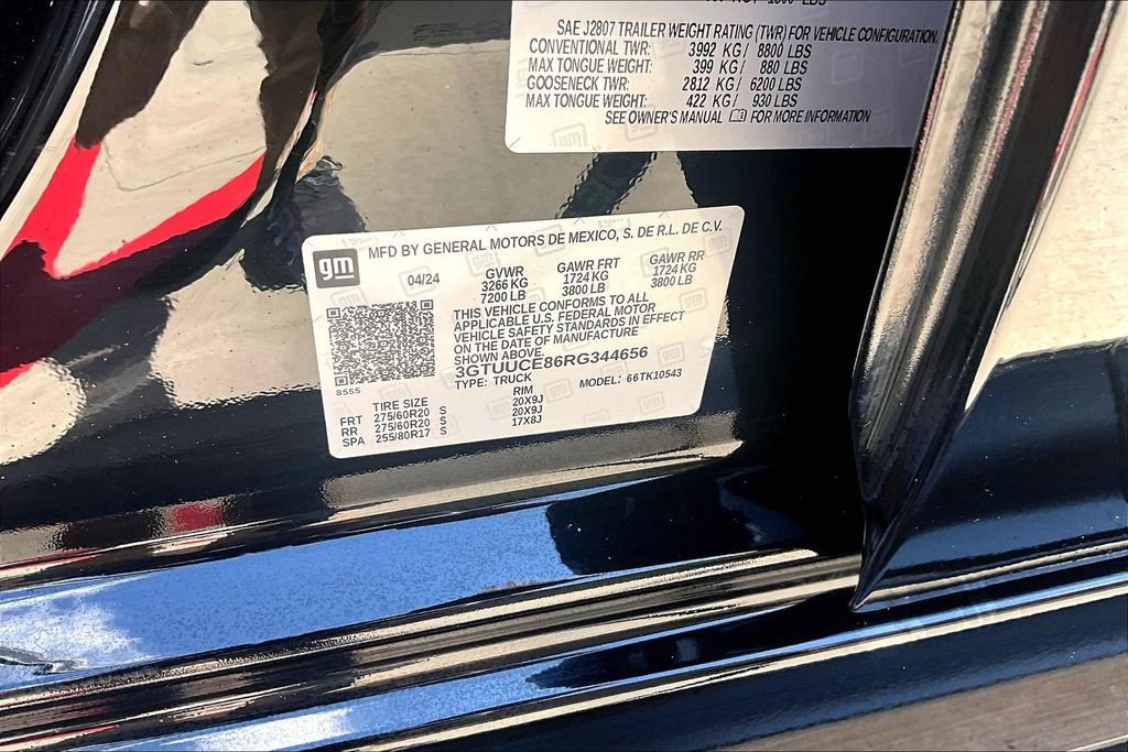 Used 2024 GMC Sierra 1500 Elevation w/ Elevation Premium Package AWD/4WD image 45