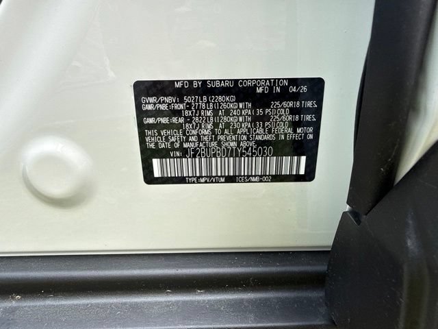 New 2026 Subaru Outback Premium AWD/4WD image 27