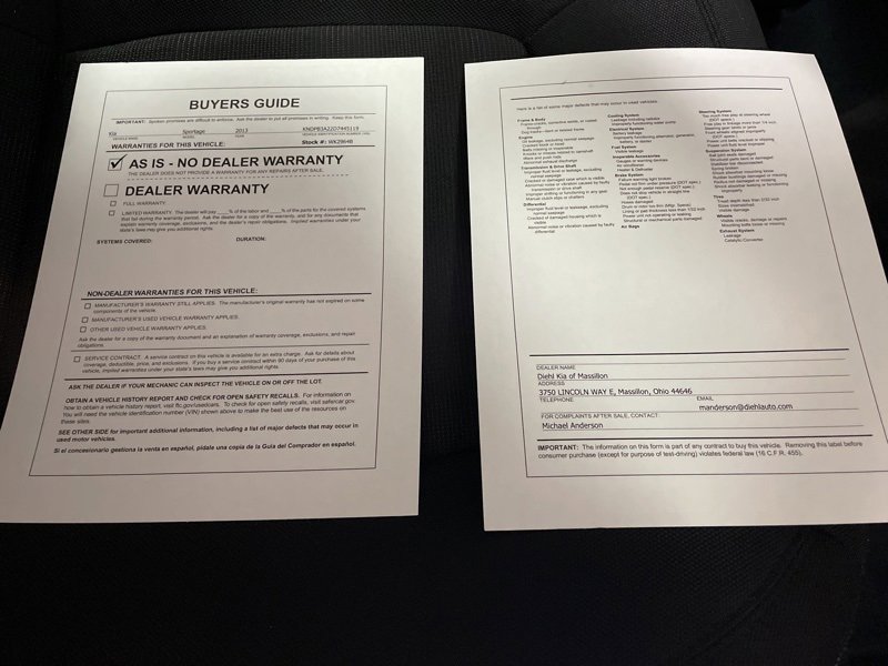 Used 2013 Kia Sportage LX image 28