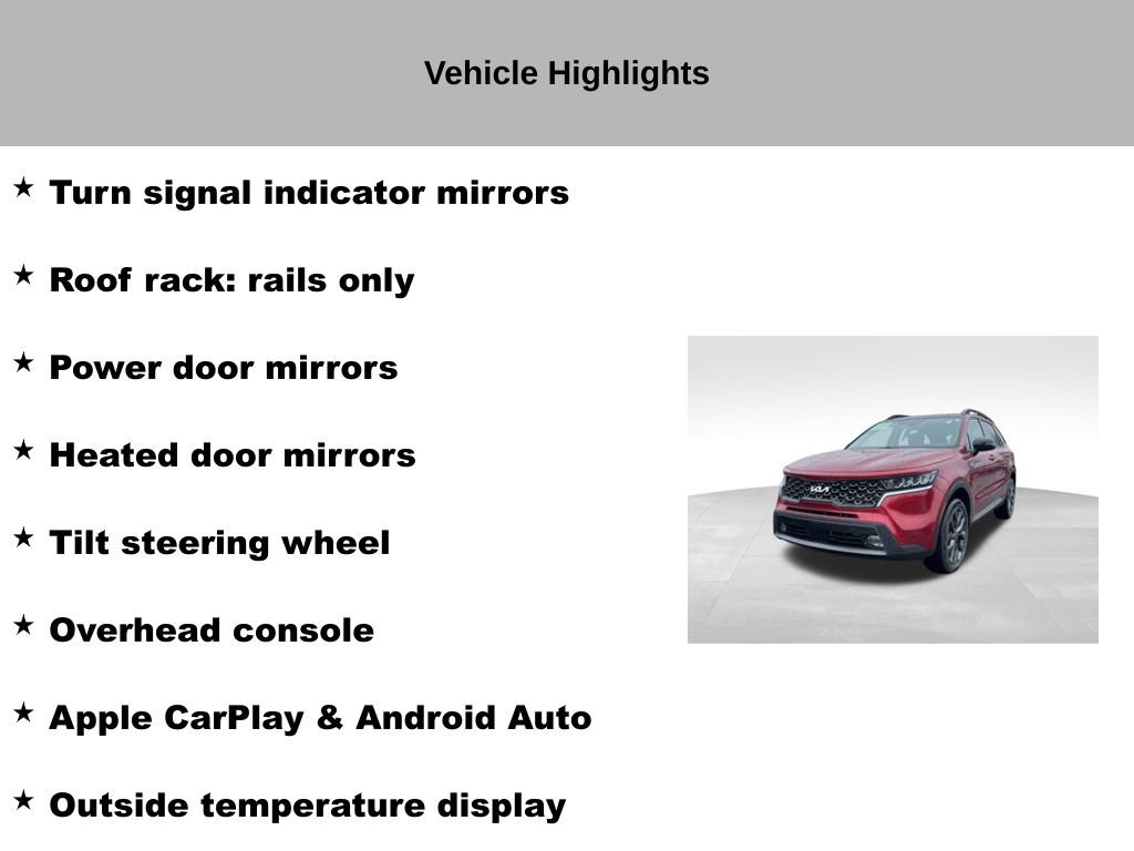 Certified 2023 Kia Sorento X-Line EX AWD/4WD image 55