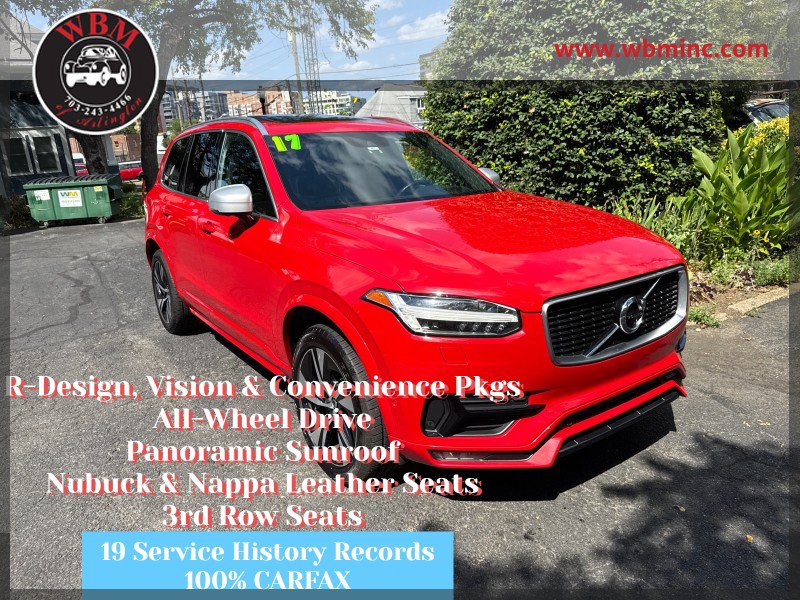 Used 2017 Volvo XC90 T6 R-Design w/ Vision Package AWD/4WD image 1