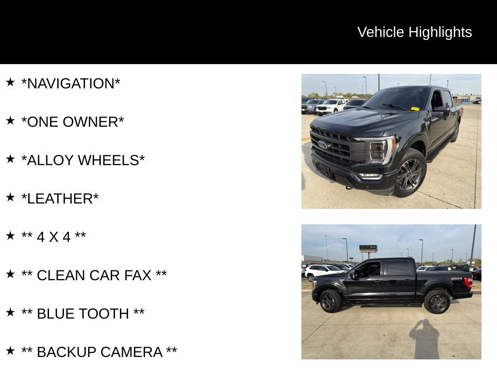 Used 2023 Ford F150 Lariat w/ Equipment Group 502A High AWD/4WD image 4