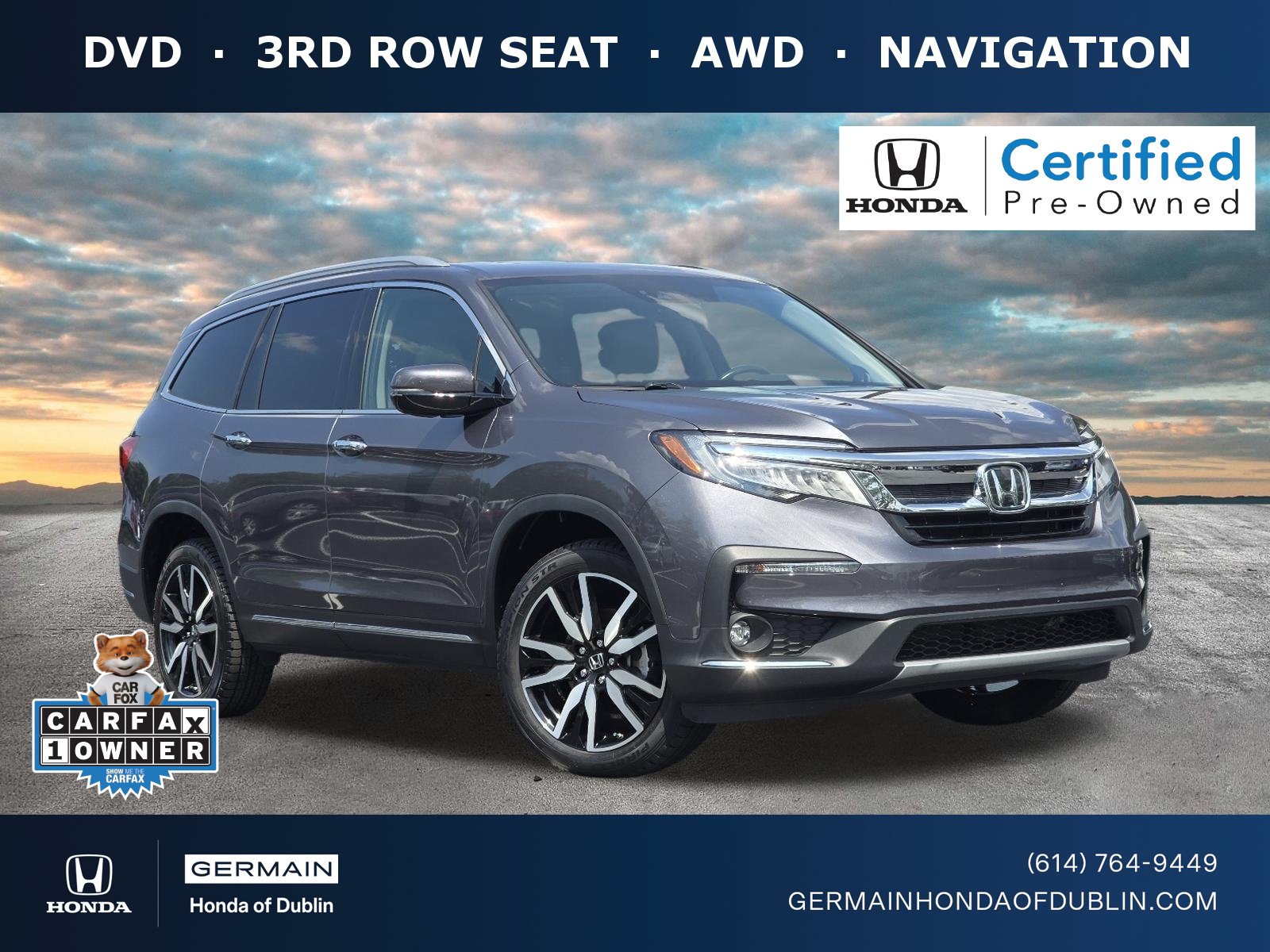 Used 2022 Honda Pilot Elite
