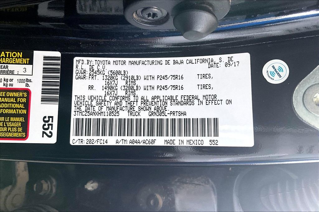 Used 2017 Toyota Tacoma SR5 w/ Tow Package AWD/4WD image 31
