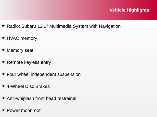Used 2026 Subaru Outback Touring XT image 8