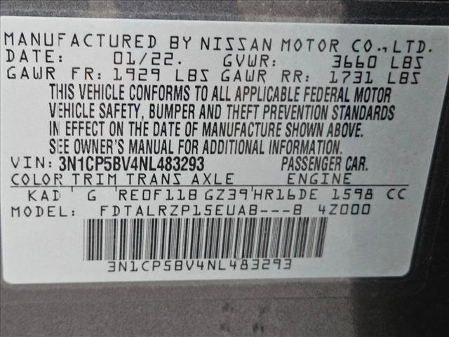 Used 2022 Nissan Kicks S image 21