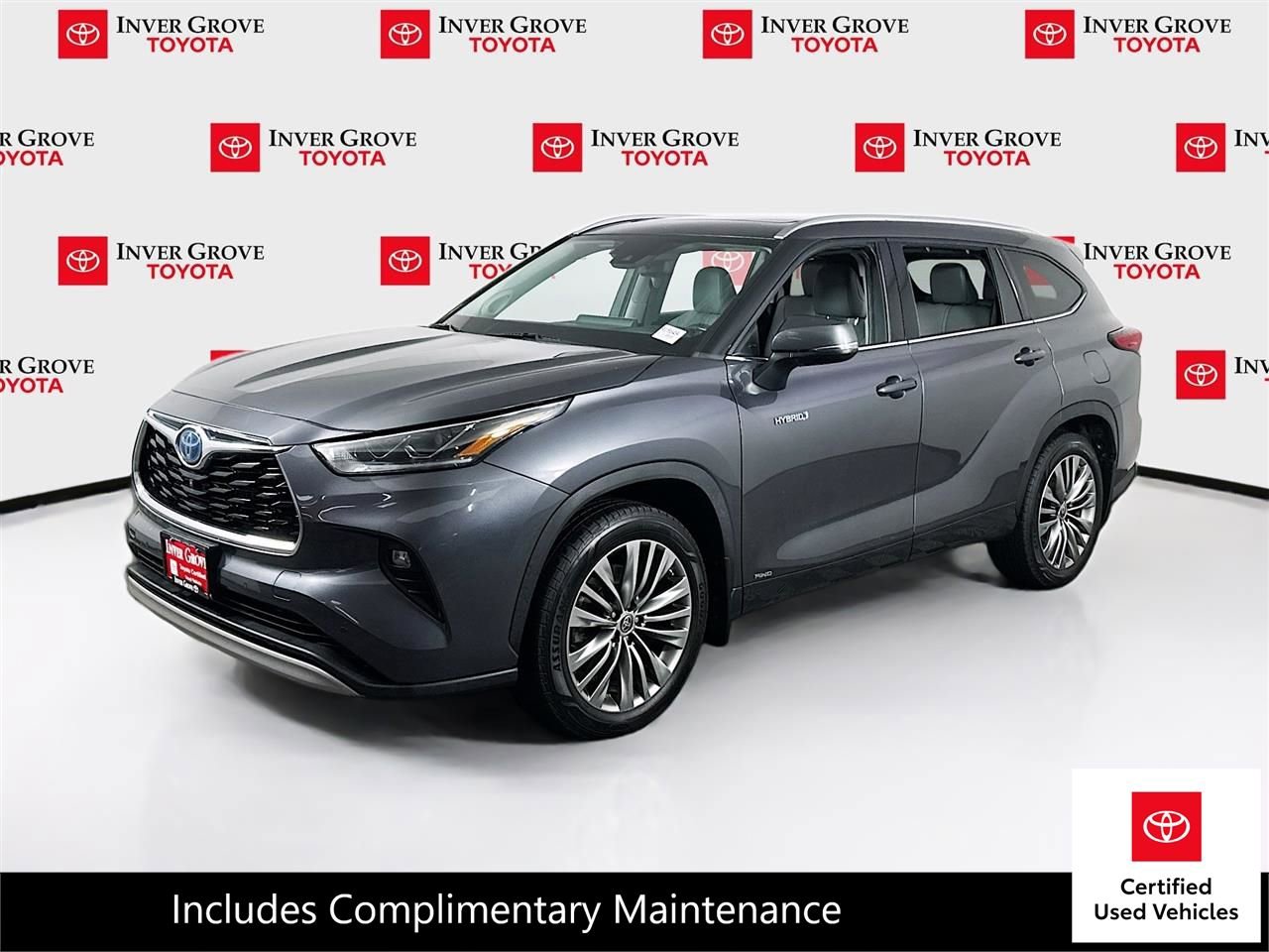 Certified 2020 Toyota Highlander Platinum image 1
