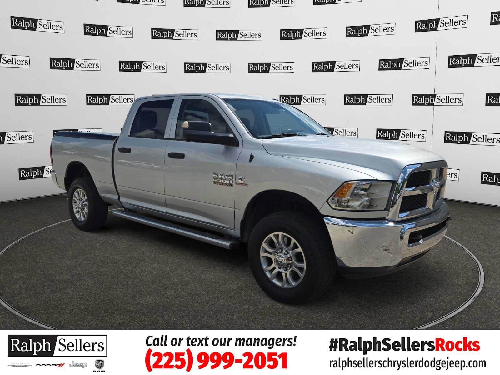 Used 2014 RAM 2500 Tradesman w/ Chrome Appearance Group
