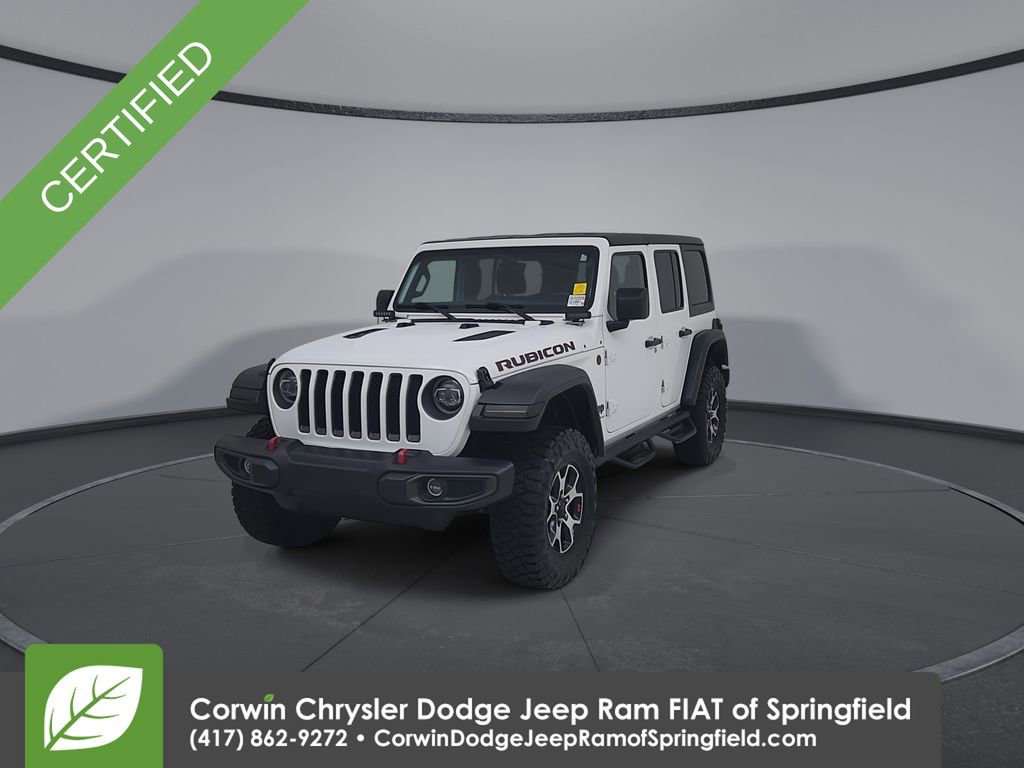 Certified 2023 Jeep Wrangler Unlimited Rubicon w/ Safety Group AWD/4WD image 6