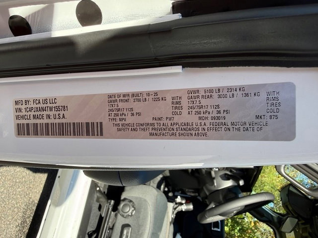 New 2026 Jeep Wrangler Sport image 31