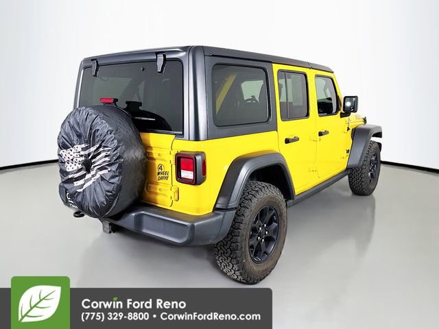 Used 2021 Jeep Wrangler Unlimited Sport image 7