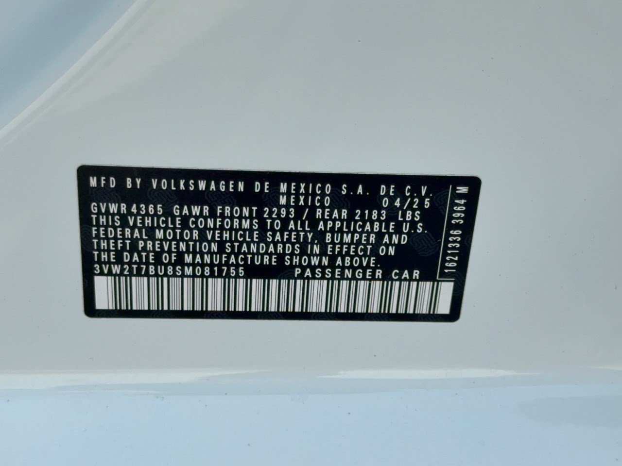Certified 2025 Volkswagen Jetta GLI Autobahn FWD image 31