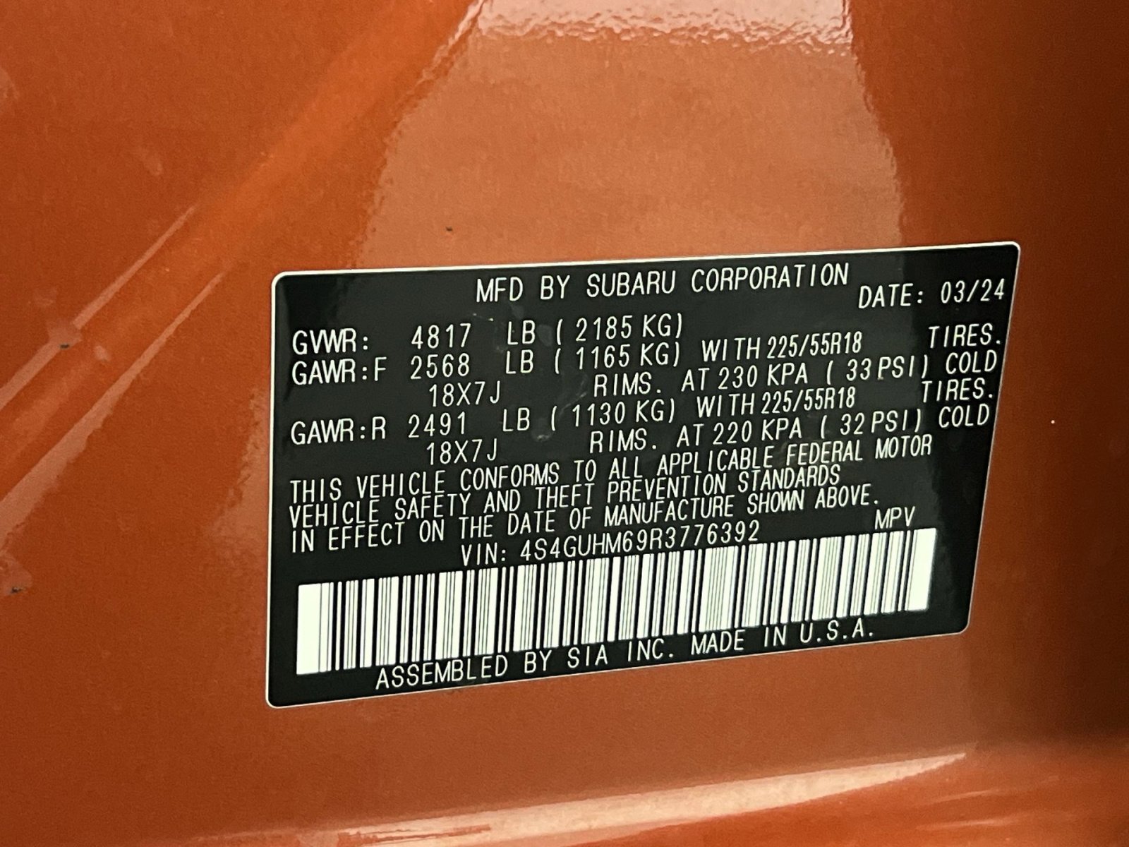 Used 2024 Subaru Crosstrek 2.5i Limited w/ Popular Package #3A image 30