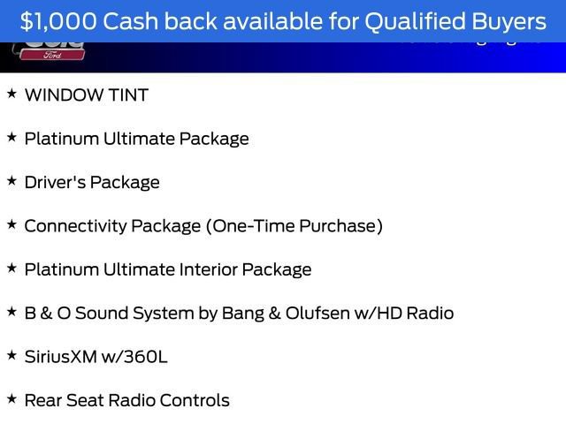 New 2025 Ford Expedition Max Platinum w/ Platinum Ultimate Package image 4