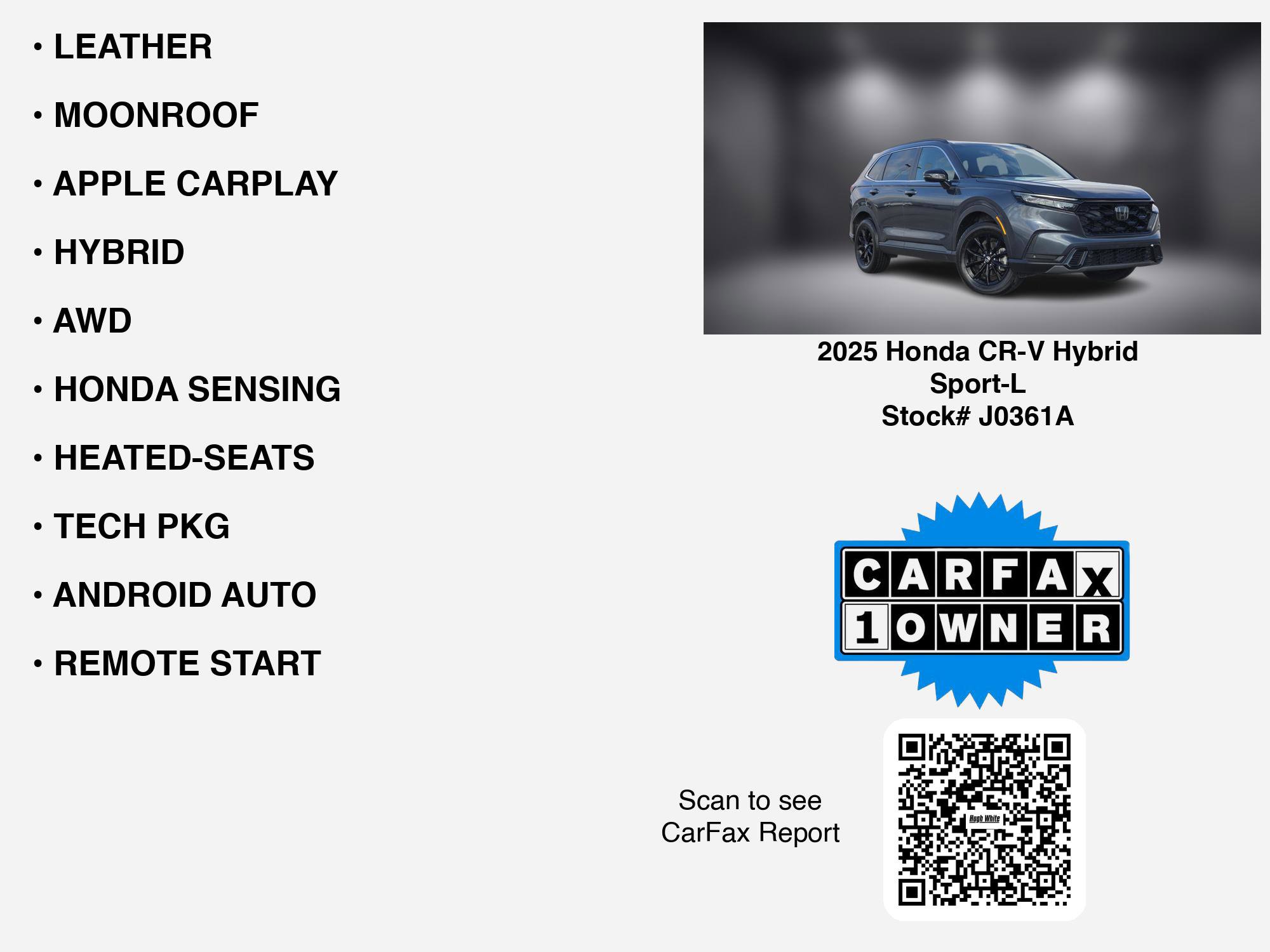 Used 2025 Honda CR-V Sport-L image 7