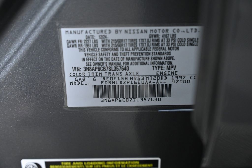 Used 2025 Nissan Kicks SV w/ SV Premium Package image 33