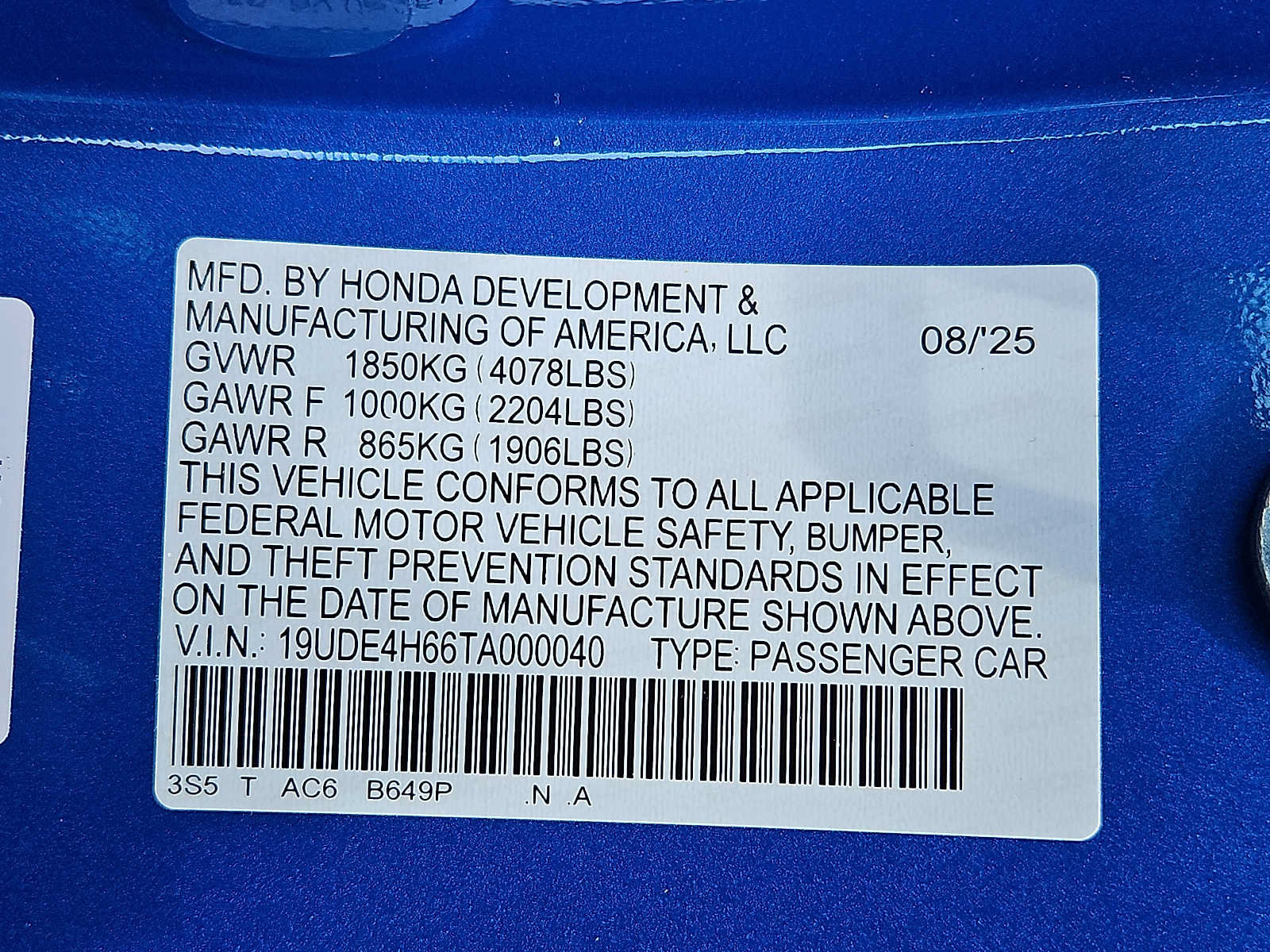 Certified 2026 Acura Integra A-Spec FWD image 28