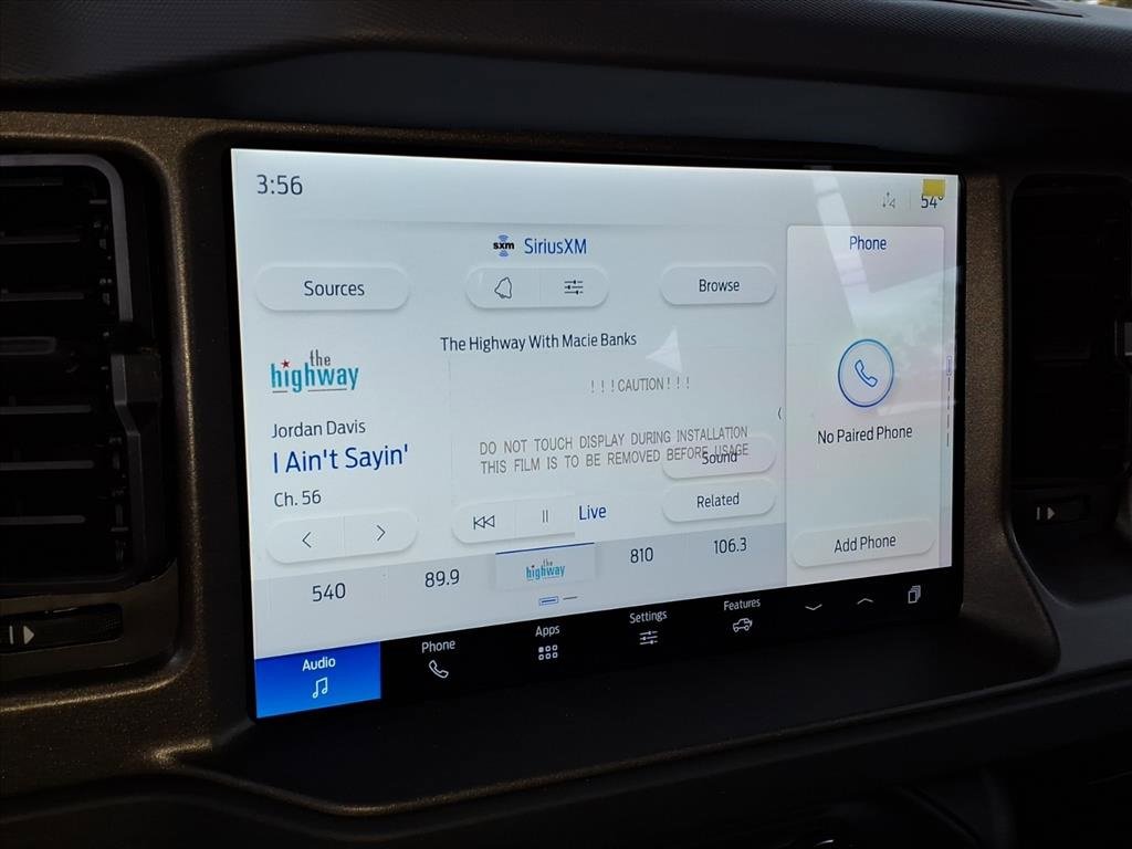 New 2025 Ford Bronco 2-Door w/ Sasquatch Package image 19