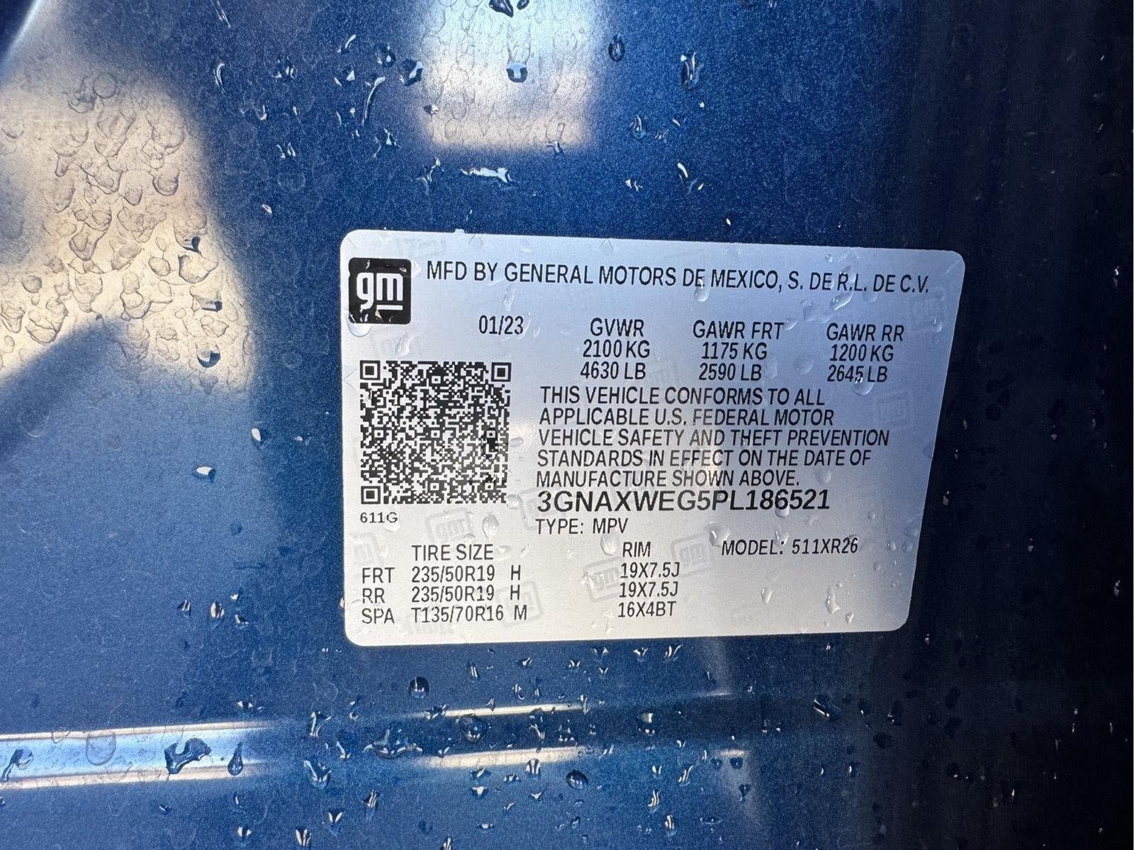Used 2023 Chevrolet Equinox RS AWD/4WD image 23