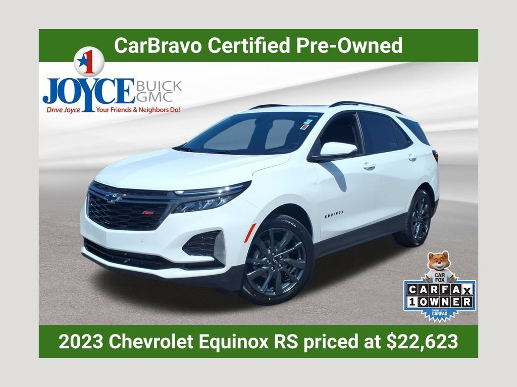 Certified 2023 Chevrolet Equinox RS w/ RS Leather Package