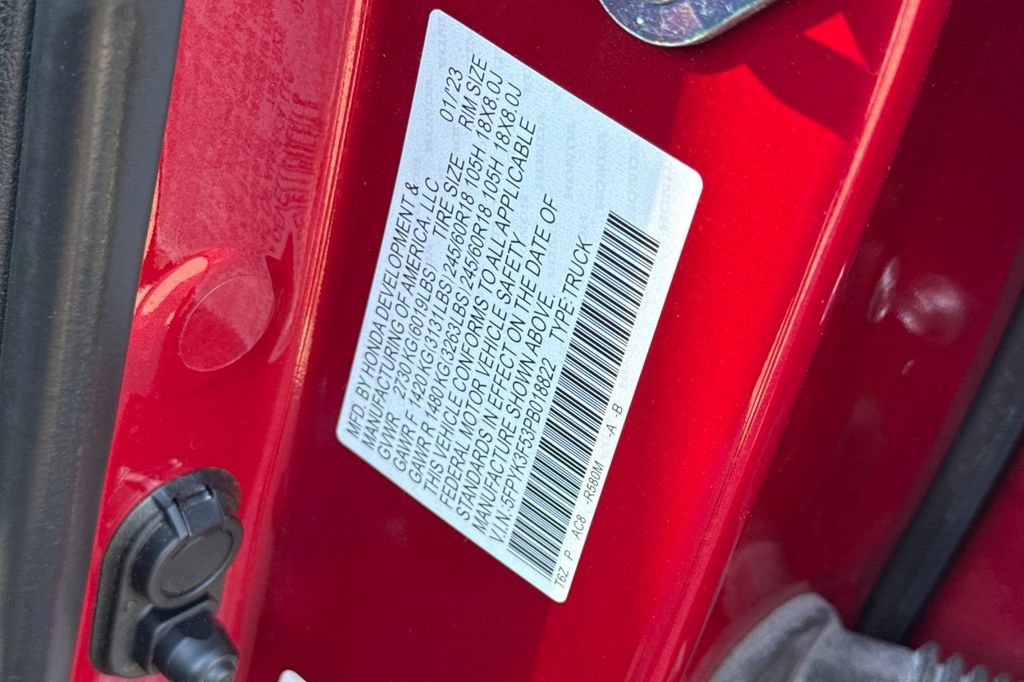 Certified 2023 Honda Ridgeline RTL image 28