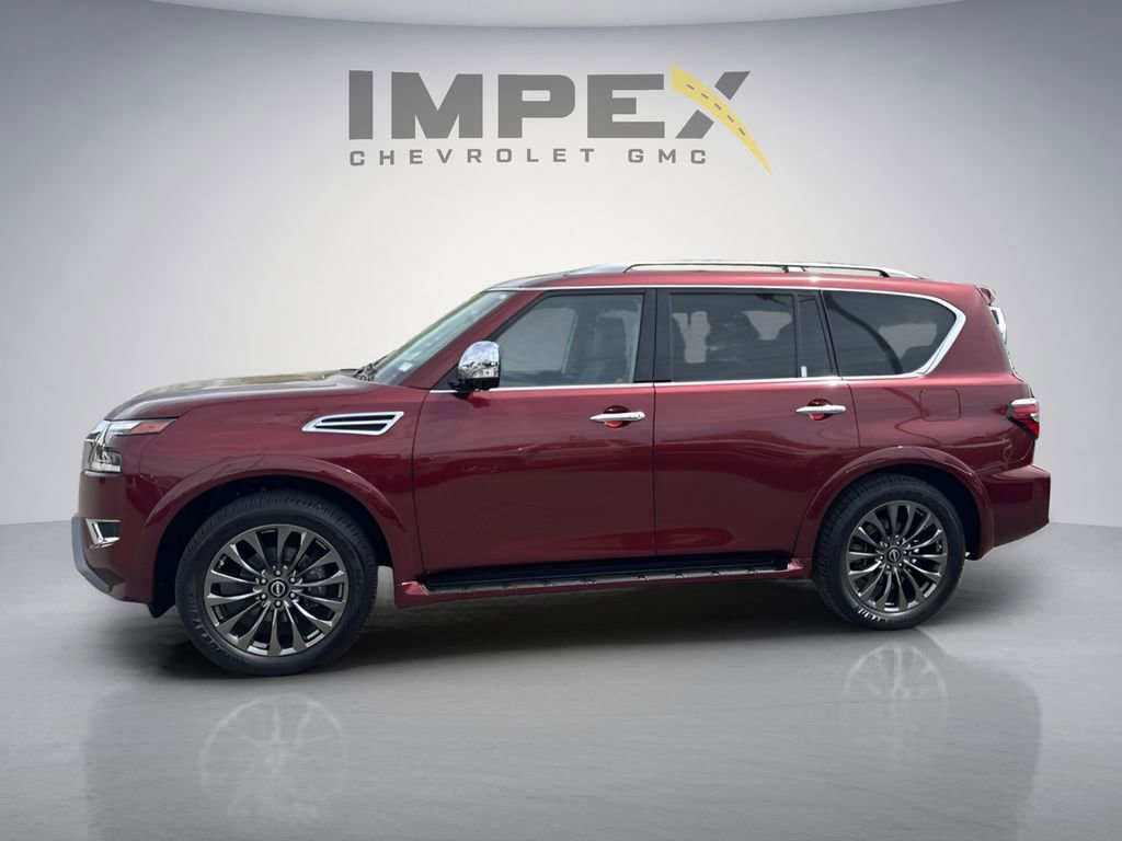 Used 2023 Nissan Armada Platinum w/ Captain's Chairs Package AWD/4WD image 2