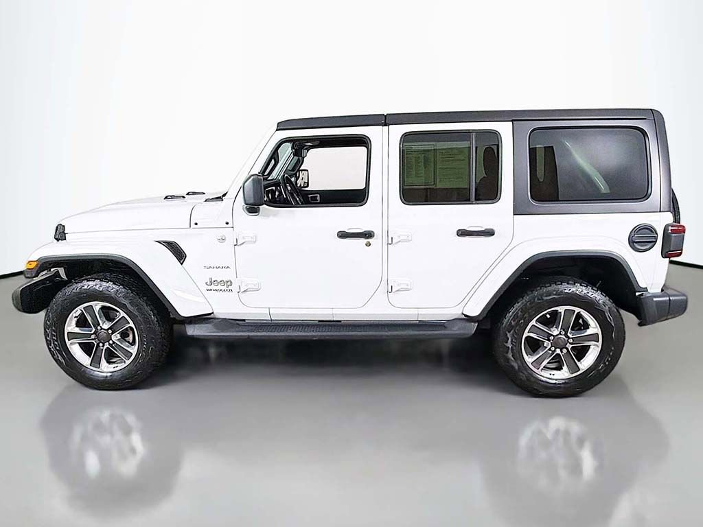 Used 2021 Jeep Wrangler Unlimited Sahara w/ Uconnect 4C Nav & Sound Group image 12
