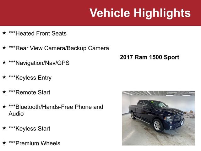 Used 2017 RAM 1500 Sport video 2
