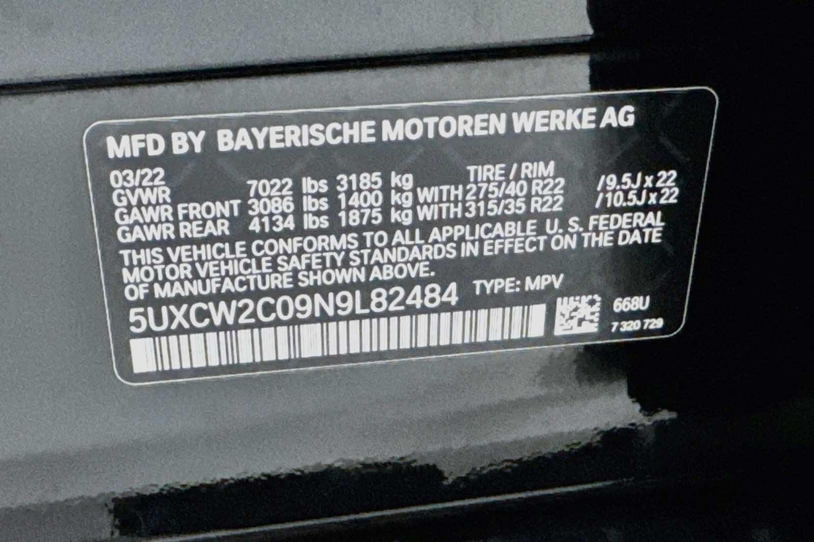 Used 2022 BMW X7 xDrive40i w/ Premium Package AWD/4WD image 26