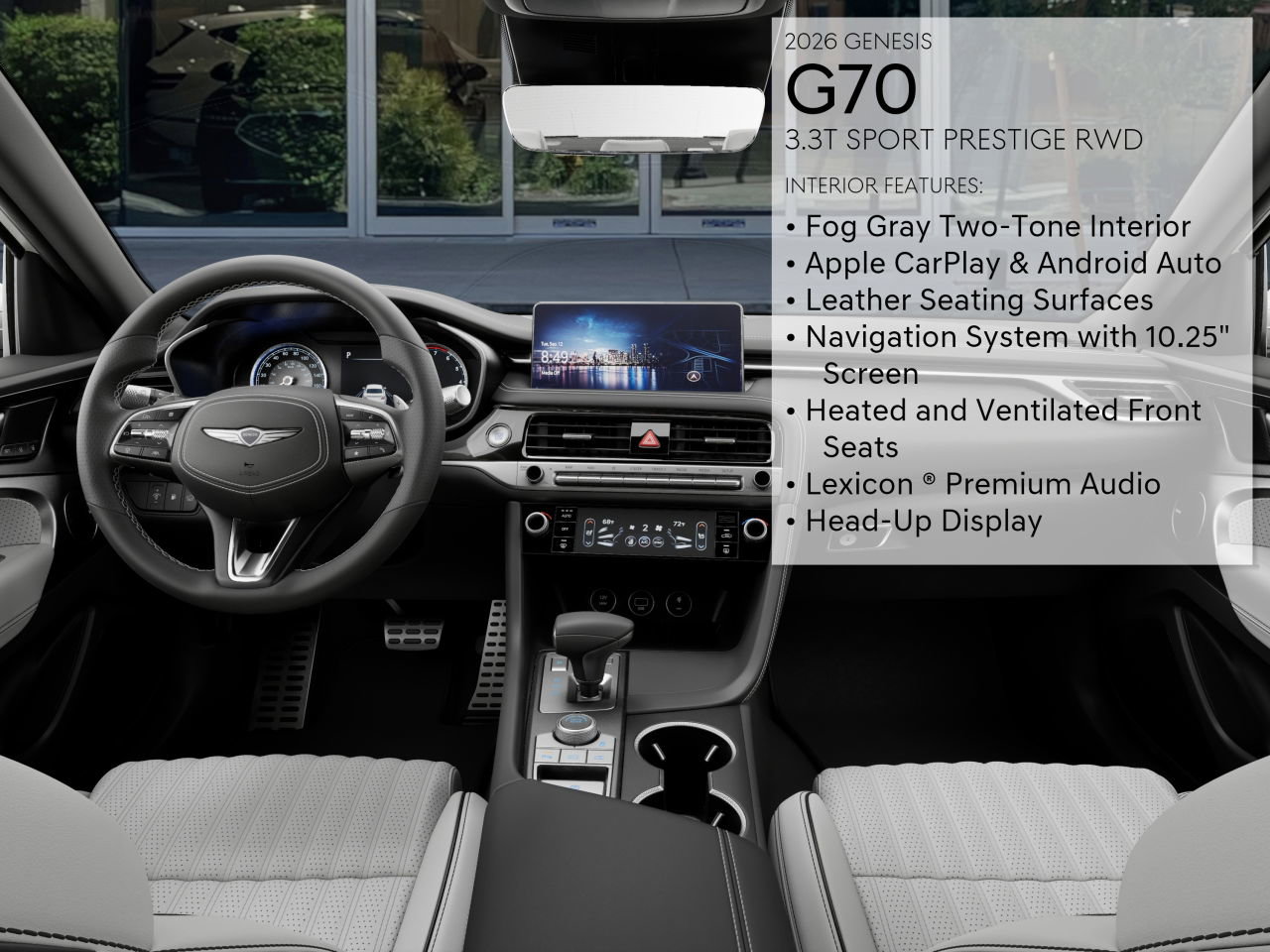 New 2026 Genesis G70 3.3T Sport Prestige image 17