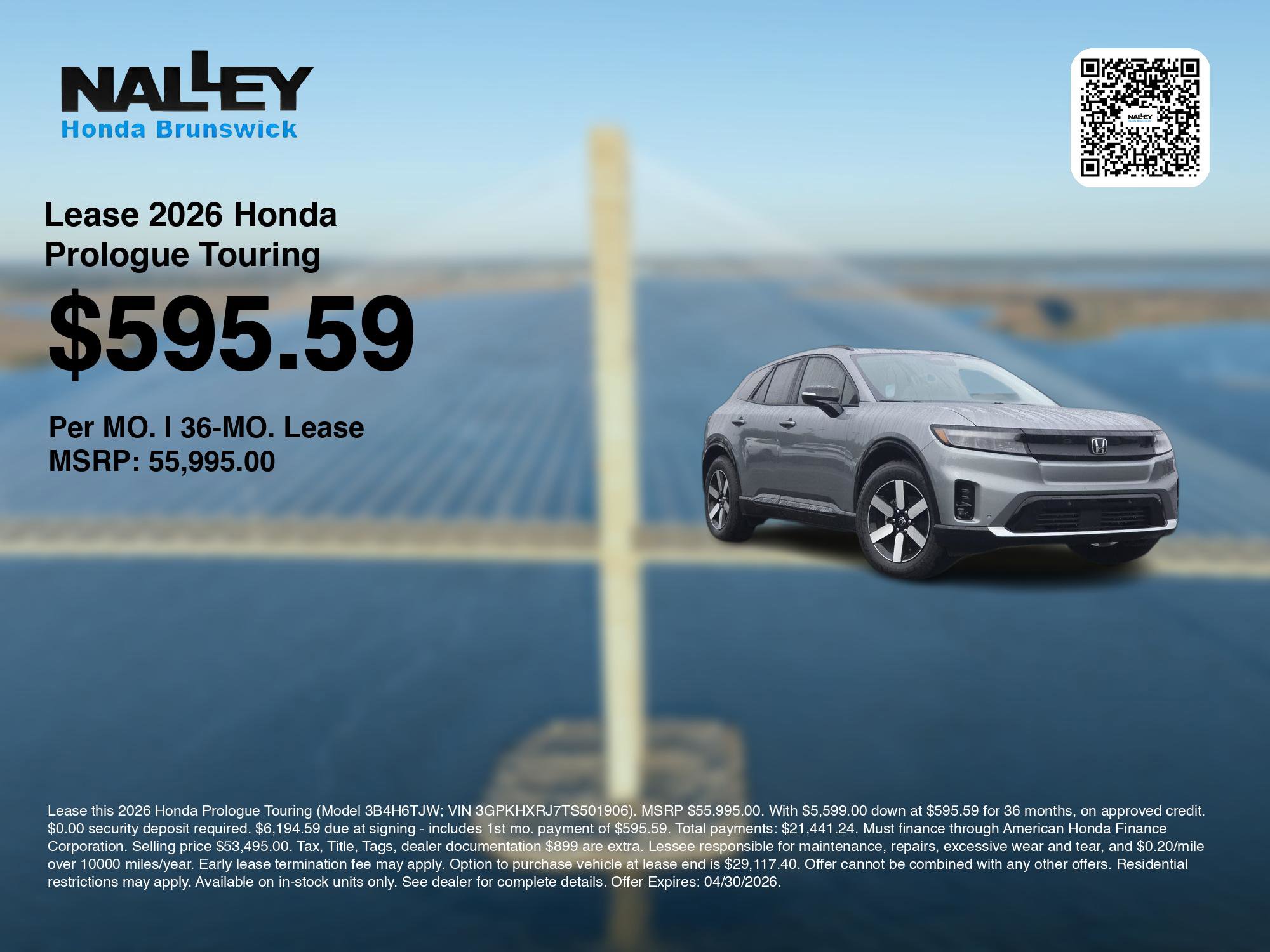 New 2026 Honda Prologue Touring image 3