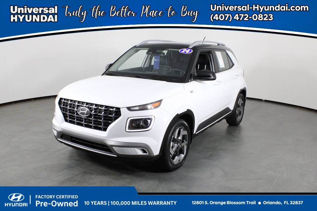 Certified 2024 Hyundai Venue Limited FWD image 1