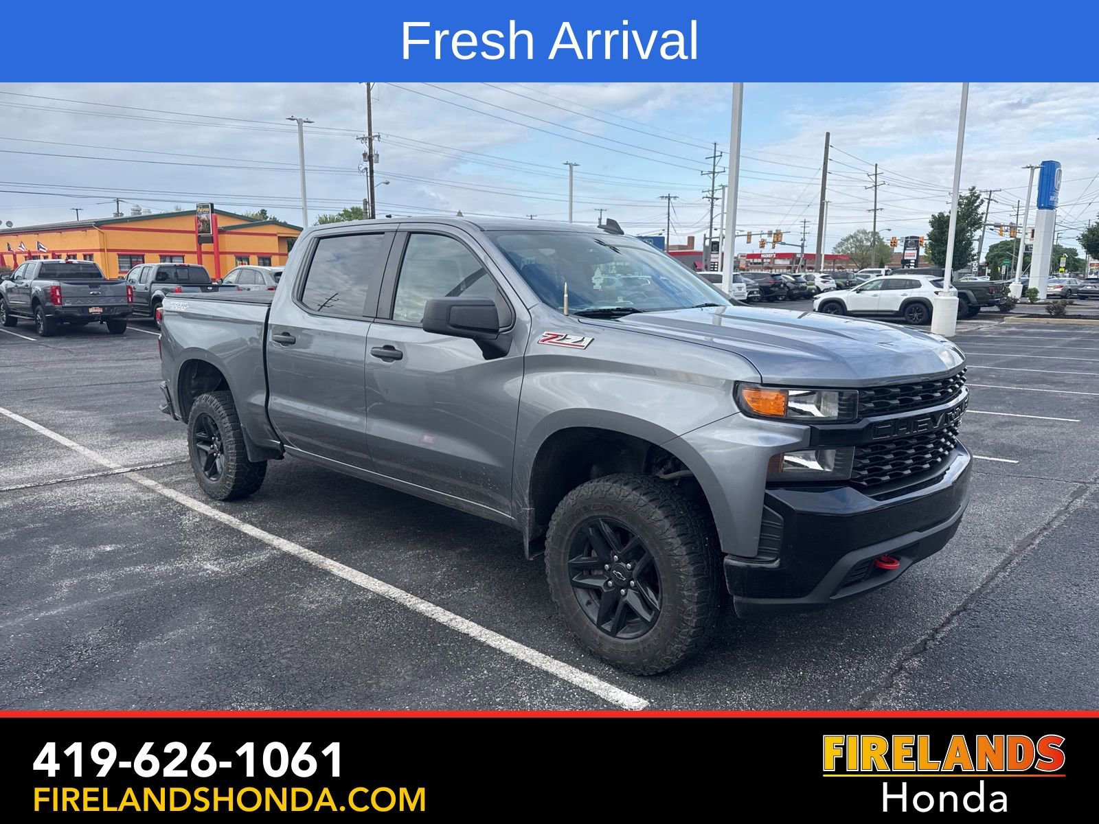 Used 2021 Chevrolet Silverado 1500 Custom Trail Boss AWD/4WD image 8
