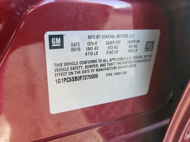 Used 2015 Chevrolet Cruze LT FWD image 28