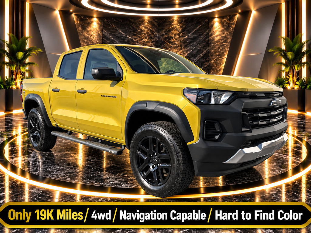 Used 2024 Chevrolet Colorado Trail Boss AWD/4WD 360° Tour