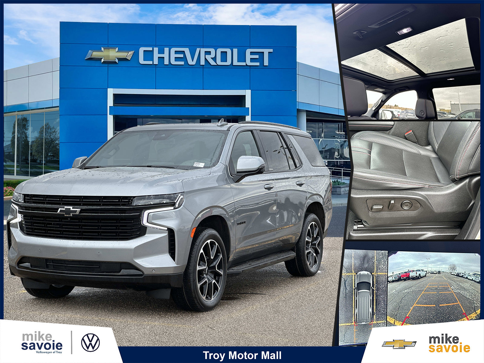 Certified 2023 Chevrolet Tahoe RST w/ Luxury Package AWD/4WD image 1